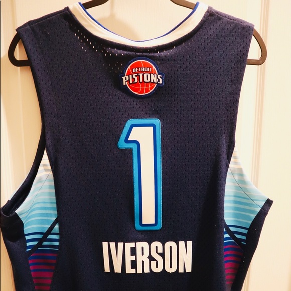 NEW Allen Iverson Allstar Jersey (Exclusive Milan) - Picture 2 of 5